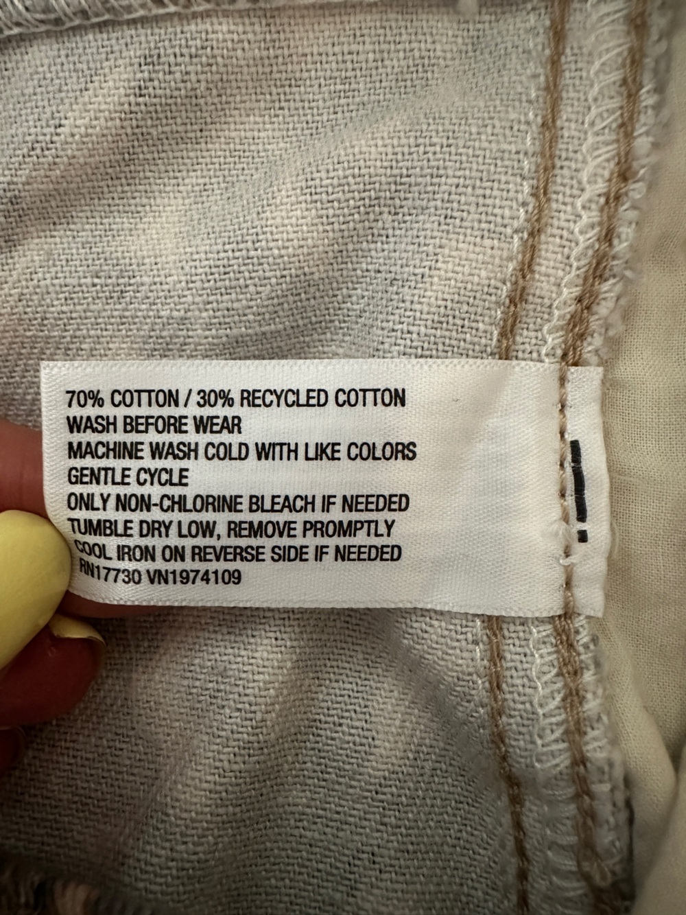 Wild Fable Gray & Cream Leopard Print Jeans - Picture 2 of 5